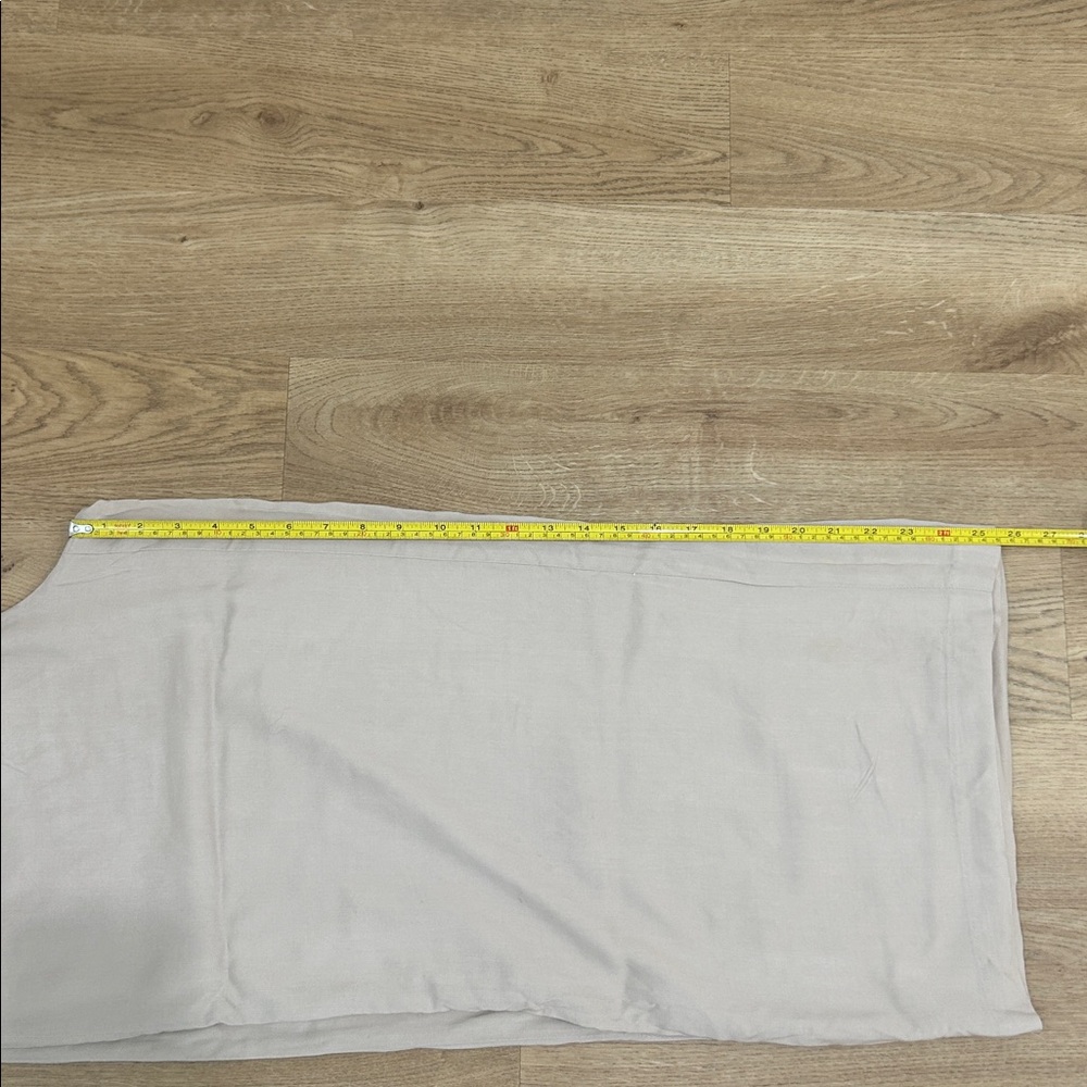 H&M Women’s Beige Elastic Waist Wide Leg Pants Size Small NWT - Picture 5 of 7